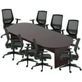 thumbnail image 1 of GOF 10FT Conference Table Set with Chairs (G12112B) - Mahogany, 1 of 3