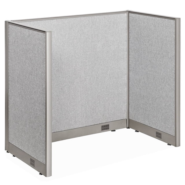 GOF 1P Office Cubicle (30”D x 48”W x 48”H) Freestanding Privacy ...