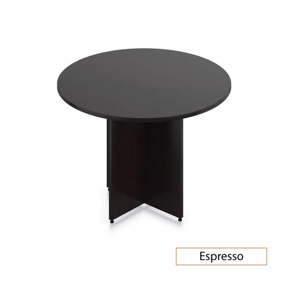 GOF 42" Round Table (42W x 42D x 29.5H) - Espresso
