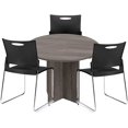 thumbnail image 1 of GOF 42" Round Table Chair Set (G11310B Stackable Chair) - Artisan Grey, 1 of 6