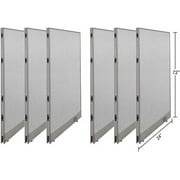 GOF 6 Quantities Orders Orders 24w x 72h Office Single Partition Custom Built Workstation Wall Office Divider