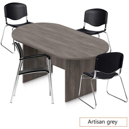 GOF 6FT, 8FT, 10FT Conference Table Chair (G11700) Set, Cherry, Espresso, Mahogany, Walnut, Artisan Grey