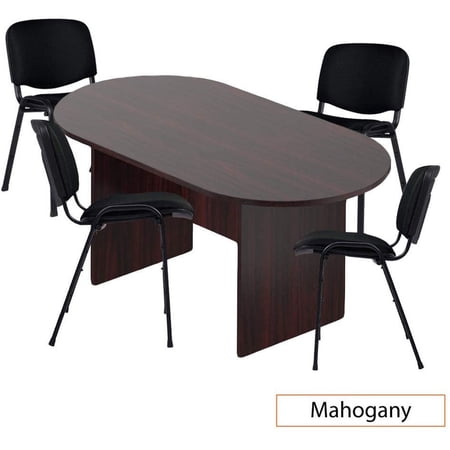 GOF 6FT, 8FT, 10FT Conference Table Chair (G11704) Set, Cherry, Espresso, Mahogany, Walnut, Artisan Grey