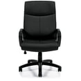 thumbnail image 1 of GOF Executive Office Chair (G11782B)–Ergonomic Task Seating–Black Luxhide Tilter, 1 of 5