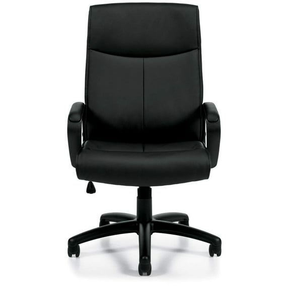 GOF Executive Office Chair (G11782B)–Ergonomic Task Seating–Black Luxhide Tilter
