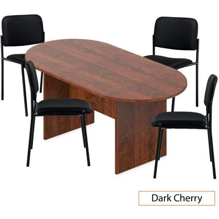 GOF 6FT, 8FT, 10FT Conference Table Chair (G2748B) Set, Cherry, Espresso, Mahogany, Walnut, Artisan Grey