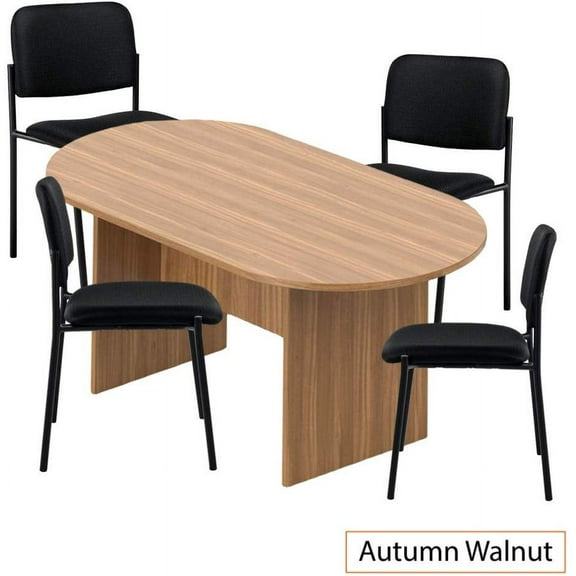 GOF 6FT, 8FT, 10FT Conference Table Chair (G2748B) Set, Cherry, Espresso, Mahogany, Walnut, Artisan Grey