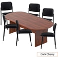thumbnail image 1 of GOF 6FT, 8FT, 10FT Conference Table Chair (G2748B) Set, Cherry, Espresso, Mahogany, Walnut, Artisan Grey, 1 of 7