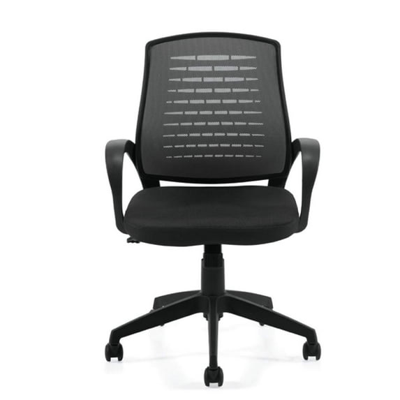 GOF Ergonomic Gray Mesh Back Office Chair (G10902B) – Task Seating for Computer Workstation, Study Desk, Conference Table