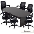 thumbnail image 1 of GOF 6FT Conference Table Set with Chairs (G11750B) - Espresso, 1 of 3