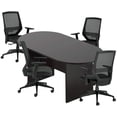 thumbnail image 1 of GOF 6FT Conference Table Set with Chairs (G12112B) - Espresso, 1 of 3