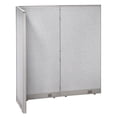 thumbnail image 1 of GOF L-shaped Freestanding Partition 30"D x 60"W x 72"H, Office Room Divider, Privacy Screen, Workstation Cubicle, 1 of 11