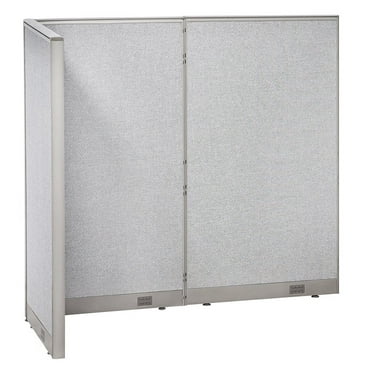 GOF L-Shaped Freestanding Office Partition, Privacy Screen, Room Divider (36"D x 72"W x 72"H)