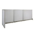 thumbnail image 1 of GOF L-shaped Freestanding Partition 30"D x 120"W x 48"H,  Office Room Divider, Privacy Screen, Workstation Cubicle, 1 of 13