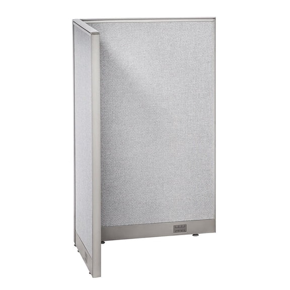 GOF L-shaped Freestanding Partition 30"D x 36"W x 60"H, Office Room Divider, Privacy Screen, Workstation Cubicle