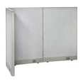 thumbnail image 1 of GOF L-shaped Freestanding Partition 30"D x 60"W x 48"H, Office Room Divider, Privacy Screen, Workstation Cubicle, 1 of 11