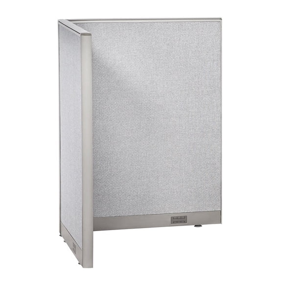 GOF L-shaped Freestanding Office Partition, Room Divider, Privacy Screen, Workstation Cubicle (36"D x 48"W x 60”H)