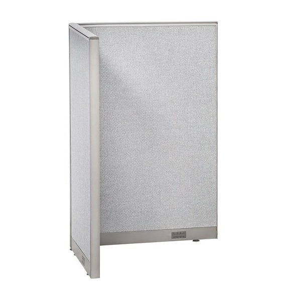 GOF L-shaped Freestanding Office Partition, Room Divider, Privacy Screen, Workstation Cubicle (36"D x 48"W x 72”H)