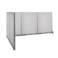 thumbnail image 1 of GOF L-shaped Freestanding Office Partition, Room Divider, Privacy Screen, Workstation Cubicle (66”D x 132”W x 60”H), 1 of 12