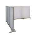 thumbnail image 1 of GOF L-shaped Freestanding Office Partition, Room Divider, Privacy Screen, Workstation Cubicle (90”D x 126"W x 60”H), 1 of 12
