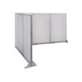 thumbnail image 1 of GOF L-shaped Freestanding Partition 114”D x 132”W x 72”H, Office Room Divider, Privacy Screen, Workstation Cubicle, 1 of 12