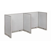 GOF 2P Office Cubicle 30 D x 96 W x 48 H Freestanding Privacy Workstation, Partition Wall Panels, Office Room Divider