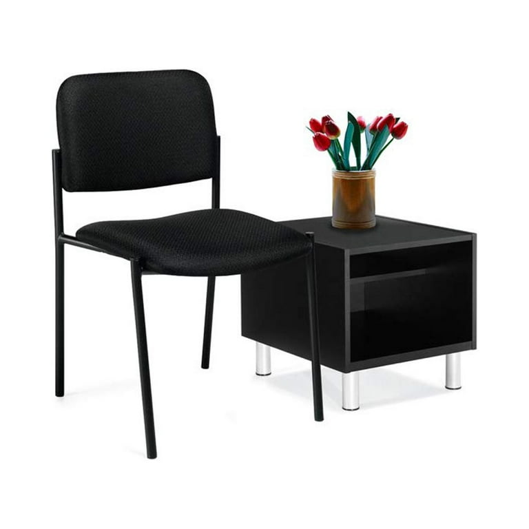 GOF Office Reception Waiting Room Black Chair with Table Bank Hospital Airport Furniture