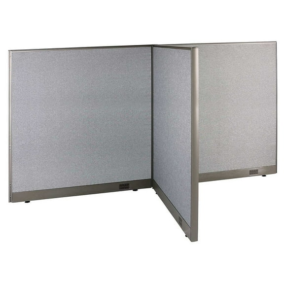 GOF T-shaped Freestanding Partition (48”D x 96”W x 60”H) Office Room Divider, Privacy Screen, Workstation Cubicle