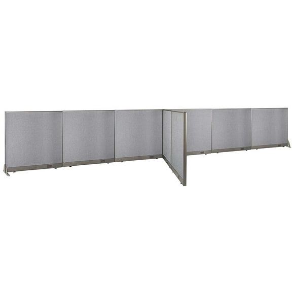 GOF T-shaped Freestanding Partition (60”D x 288”W x 48”H) Office Room Divider, Privacy Screen, Workstation Cubicle