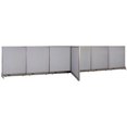 thumbnail image 1 of GOF T-shaped Freestanding Partition (66”D x 264”W x 60”H) Office Room Divider, Privacy Screen, Workstation Cubicle, 1 of 11