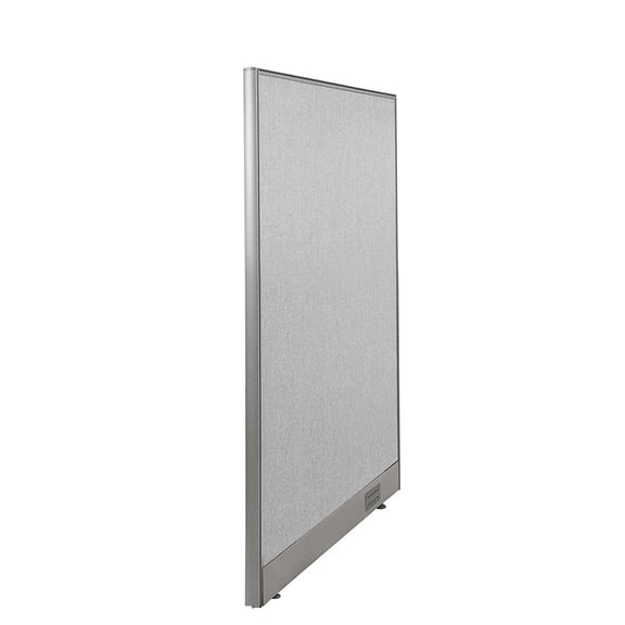 GOF Wall Mounted Office Partition (24”W x 48”H) Privacy Screen, Room Divider, Commercial-Grade Fabric Panels