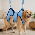 thumbnail image 1 of GOFLIC Cat Grooming Sling Hanging Restraint Bag, Breathable Pet Suspended Bed for Bathing Nail Trimming, Soft Cloth Comfortable Care Sling for Home Salon, 1 of 6