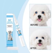 GOFLIC Pet Tear Stain Removal Pen for Cats Dogs, Eye Cleaning Care Drops for Blocked Tear Ducts, 3ml Gentle Moisturizing Pet Eye Care for Home Use