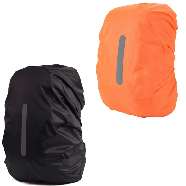 GOGHOST Waterproof 25 L Rain Cover with Reflective Strip, Orange & Black -  Walmart.com