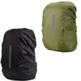thumbnail image 1 of GOGHOST 2 Pack Waterproof Rain Cover for Backpack, Backpack Rain Cover with Reflective Strip，Rucksack Rain Cover for Bicycling/Hiking, 1 of 7
