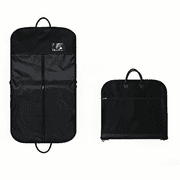 GOGHOST 43"Garment Bag for Travel, Unisex, Suitable for Business Trips, Vacations, Weddings and Short trips, Black