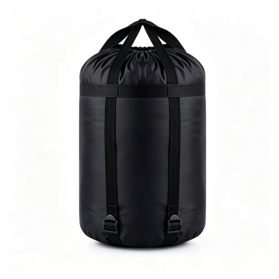 GOGHOST Compression Stuff Sack for Sleeping Bag Accessories,210T Tear Resistant Polyester,Black,20L
