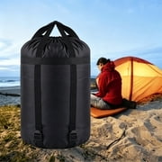 GOGHOST Compression Stuff Sack for Sleeping Bag Accessories,210T Tear Resistant Polyester,Black,45L