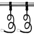 thumbnail image 1 of GOGHOST Kayak Paddle Leash,Lightweight Nylon Kayak Fishing Accessories for Fishing Boating,Black 2 Pack, 1 of 8