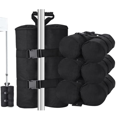 Tent Weights Set Of 4 16 Pack 400 LBS Canopy Weight Bags For Canopy Tent Heavy Duty Leg Canopy Weight Sand... Leg Weights