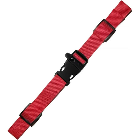 GOGHOST Sternum Straps For Backpacks 1-pack,Adjustable Chest Strap with Emergency Whistle Buckle Suitable for Backpack Straps-Red
