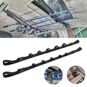 GOGHOST Vehicle Fishing Rod Holder for Car, Small size and lightweight, High Strength Nylon Material Belt