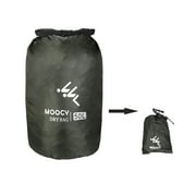 GOGHOST Waterproof Dry Bag - Fully Submersible 1pk or 3pk Ultra Lightweight Airtight Waterproof Bags - 5L, 20L and 50L Sizes -Roll Top Dry bags Dry Sack Dark Green, 50L