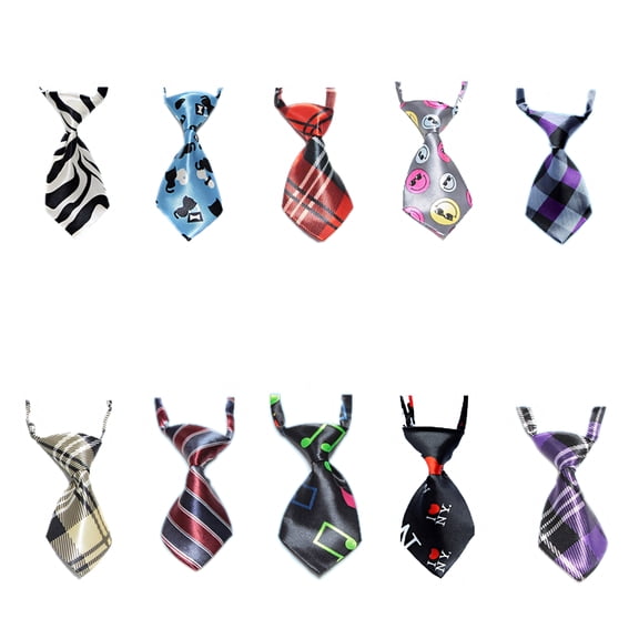 GOGO 100Pcs Dog Cat Neckties Collar-set B