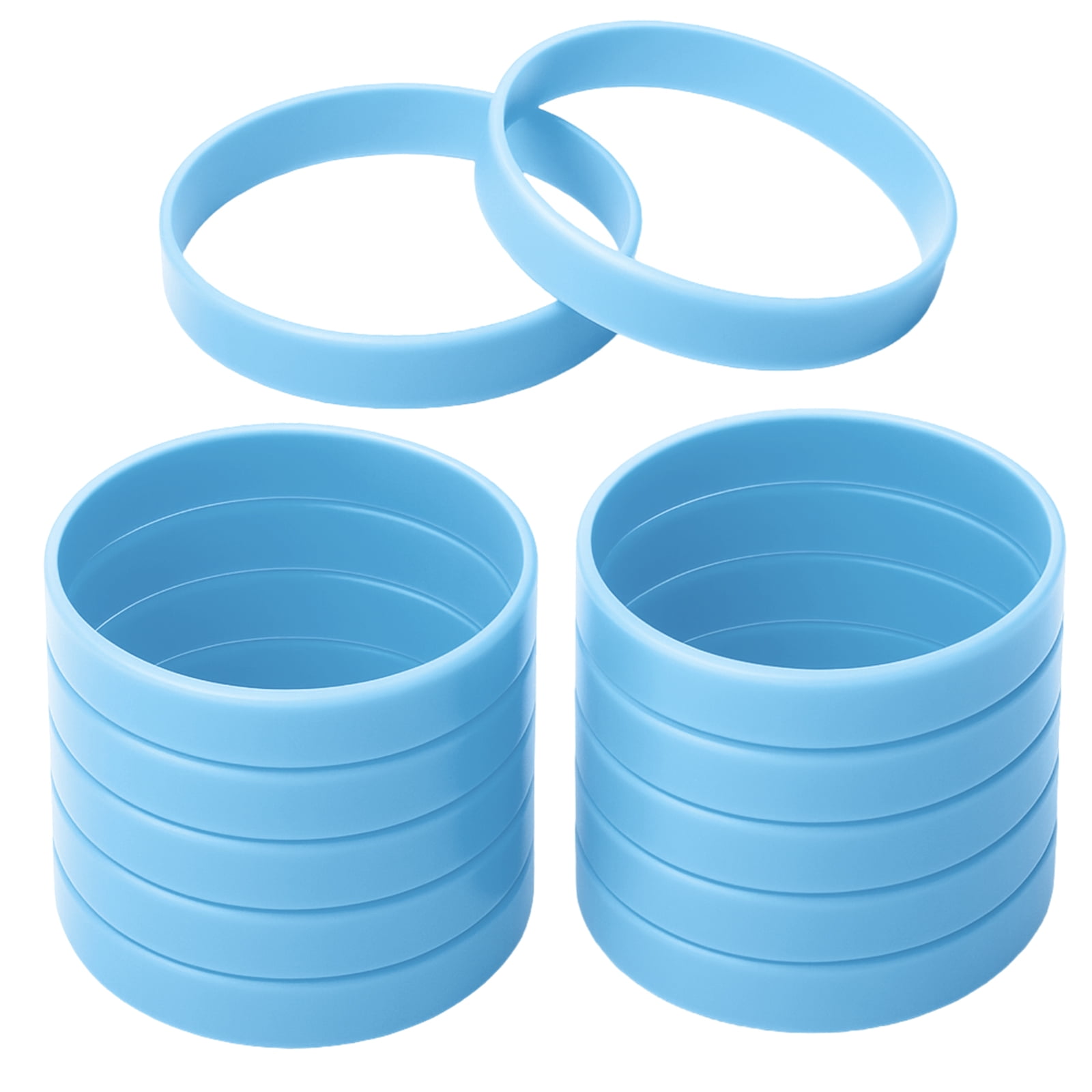 GOGO 100 Bracelets Jelly En Silicone – Taille Ado 20,3 Cm, Multicolores, Hyper Résistants