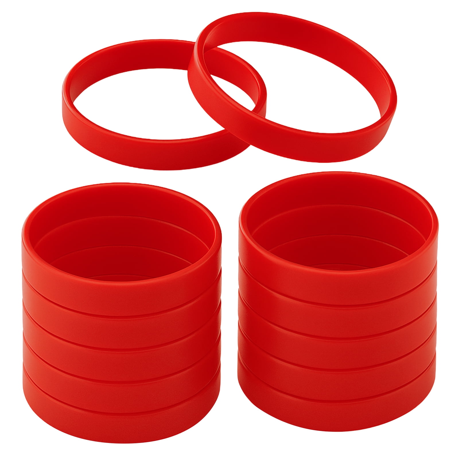 GOGO 120 Braccialetti In Silicone Per Bambini – Multicolore, Elastici, Ipoallergenici, Personalizzabili