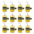 thumbnail image 1 of GOGO 12 Pcs Tally Counter, Plastic Handheld Digit Number Lap Counter, Manual Mechanical Clicker - Yellow, 1 of 7