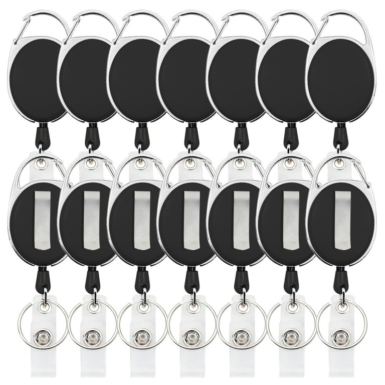 https://i5.walmartimages.com/seo/GOGO-14-Pack-Retractable-ID-Badge-Holders-Carabiner-Badge-Reel-with-Belt-Clip-Key-Ring-Black_52d4caa1-6789-4e42-a685-f40635f34978_1.a0560264d7f9a357275ed7a90a47e2df.jpeg?odnHeight=768&odnWidth=768&odnBg=FFFFFF