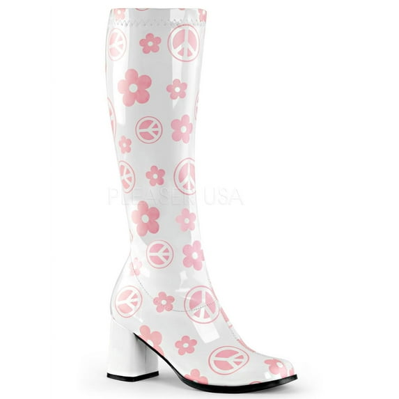 GOGO-300FL, 3" Block Heel Gogo Boot