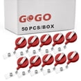 thumbnail image 1 of GOGO 50Pcs Wholesale Nursing Badge Holder Lanyard Reels-Red, 1 of 7